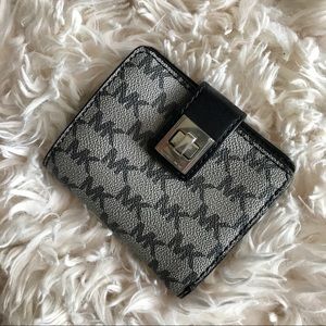 Michael Kors Signature Logo Bifold Wallet
